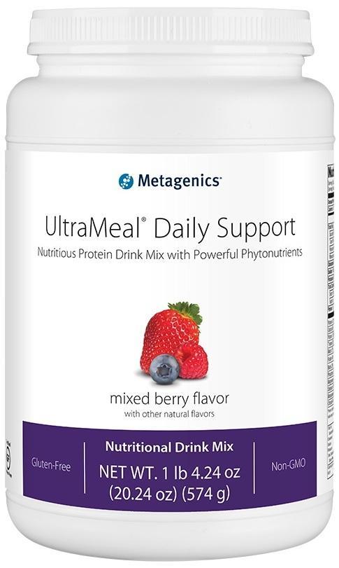 UltraMeal® Daily Support Supplement METAGENICS Mixed Berry - 574g 