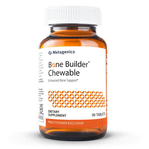 Bone Builder Chewable Supplement METAGENICS 90 Tablets 