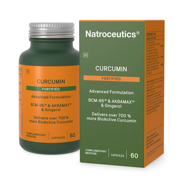 Curcumin Fortified Supplements NATROCEUTICS 60 capsules 600mg 