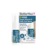 DLux 1000 Vitamin D Oral Spray Vegan Supplements BETTER YOU 15ml 