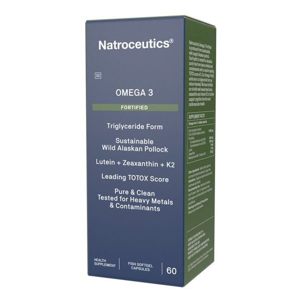 Omega 3 Fortified Supplements NATROCEUTICS 60 veggie caps | 1000mg 