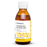 OmegaGenics EPA-DHA 2400 Supplements METAGENICS 150ml - Natural Lemon Flavor 
