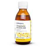 OmegaGenics EPA-DHA 2400 Supplements METAGENICS 150ml - Natural Lemon Flavor 