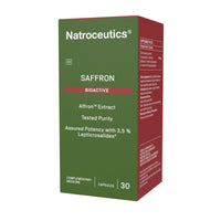 Saffron Bioactive Supplements NATROCEUTICS 30 veggie caps 