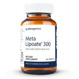 Meta Lipoate 300 Supplements METAGENICS 60 Tablets 